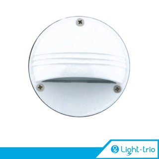 Lighttrio โคมไฟส่องขั้นบันไดภายนอก Stair lighting รุ่น STEP1202 - สีขาว (ไม่รวมหลอดไฟ)