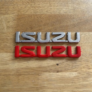 โลโก้ ISUZU ตัวหนังสือฝาท้าย