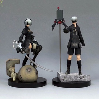 ฟิกเกอร์เกม NieR Automata 2B Yorha No 2 Type B PVC ขนาด 15 ซม. 15 ซม. สําหรับเก็บสะสม