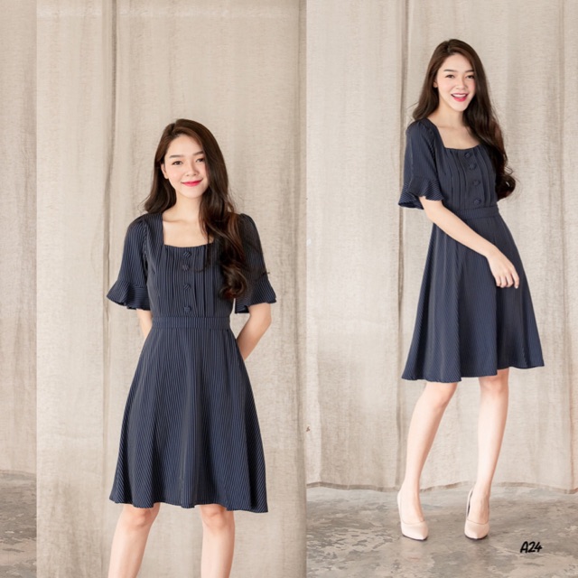 ส่งต่อเดรส la mingnonne size L ใส่ 1 ครั้ง