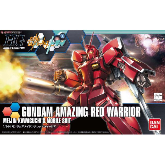 BANDAI - (HG) GUNDAM AMAZING RED WARRIOR (Model Plastic Kits)