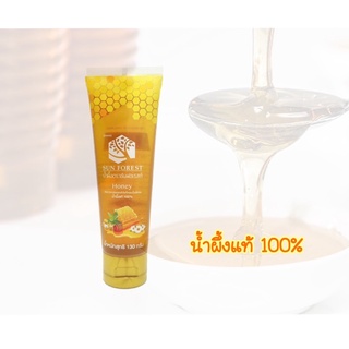 พร้อมส่ง น้ำผึ้งแท้ 100% Sun Forest Honey ตราซันฟอเรสท์ (แบบหลอด)