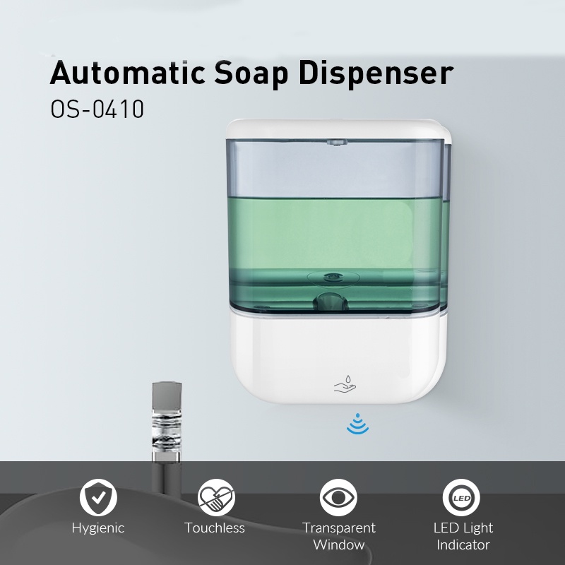 ฺBen tech เครื่องปล่อยสบู่ล้างมืออัตโนมัติ  Automatic Liquid Soap Dispenser