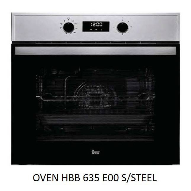 Teka oven HBB 635 เตาอบมัลติฟังก์ชั่น 8 ฟังก์ชั่นการทำงาน ขนาดความจุ 70/71 ลิตร