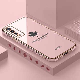เคสโทรศัพท์มือถือลายใบเมเปิ้ลสําหรับ Vivo V2026 V2048 V2029 …
