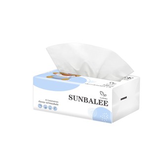 🧻 Small K กระดาษทิชชู Sunbalee กระดาษเช็คหน้า &amp; เช็คมือ กระดาษทิชชูพกพา ปลอดภัย ไร้สารเรืองแสง Small  K 🧻K