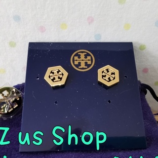 พร้อมส่ง​ Tory Burch earrings/gold, silver, rose gold (outlet).