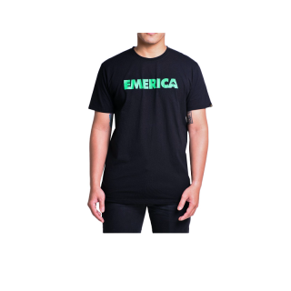 Emerica เสื้อยืด BLK EMTSSM2008 METAL SHOP 3 S/S TEE