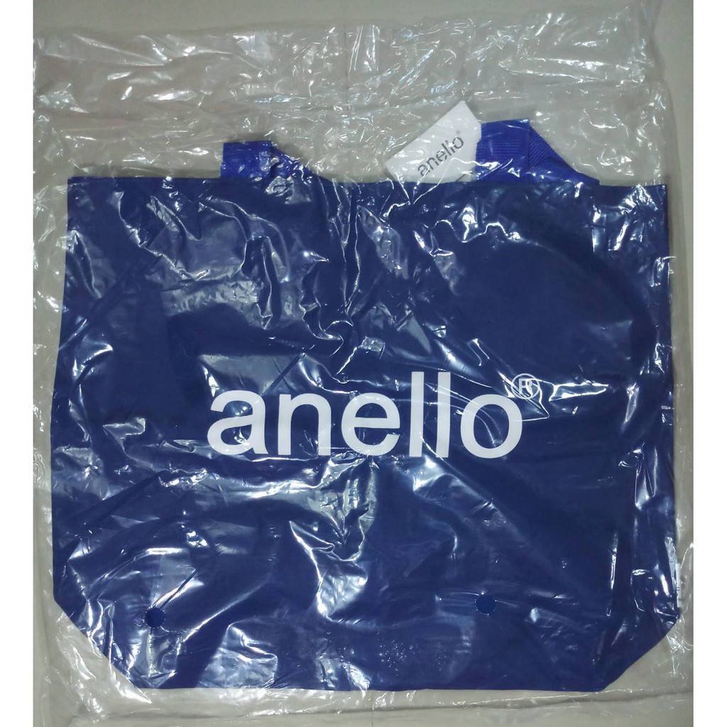 กระเป๋าสะพาย Anello รุ่น Mini Tote Bag สีน้ำเงินแท้100%