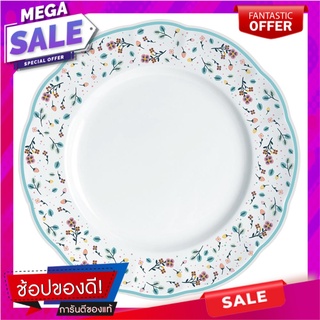 จาน FINE PORCELAIN ตื้น 8" KECH SPRING FLOWERS อุปกรณ์ใส่อาหาร FINE PORCELAIN FLAT PLATE 8" KECH SPRING FLOWERS