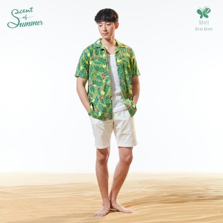 Papillon Men Premium Twill Summer Shirt - Star Fruit เชิ๊ตทรงฮาวาย