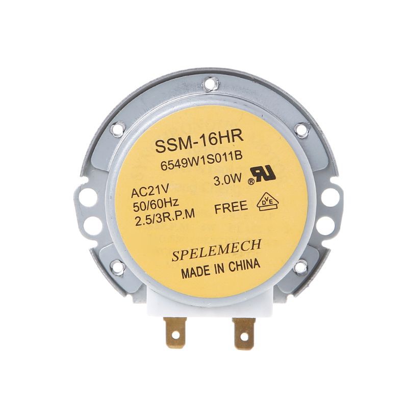 SEL Microwave Oven Turntable Synchronous Motor SSM-16HR 21V 3W 50/60Hz For LG