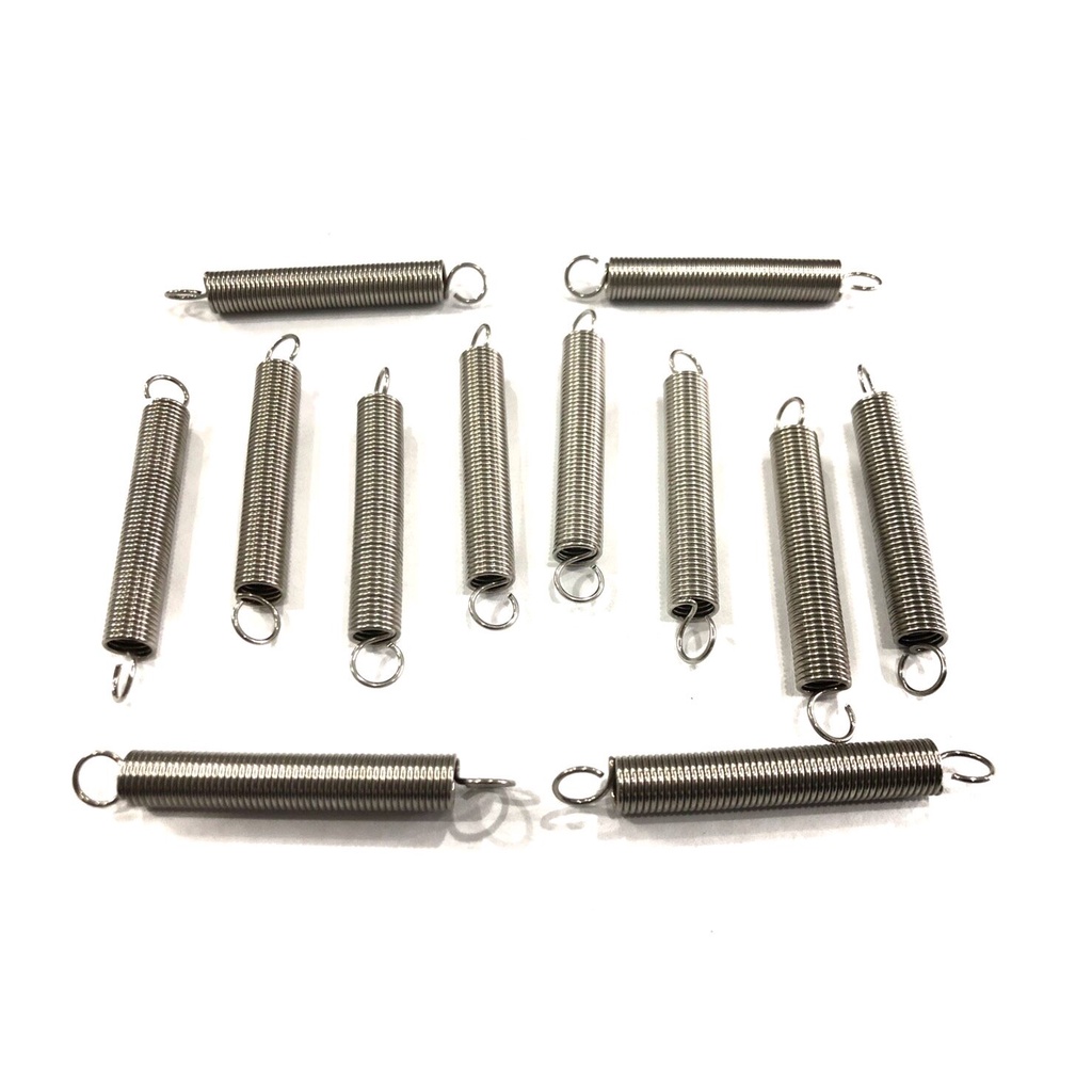 #7 สปริงดึง ลวดสแตนเลส 0.6มิล นอก 5.3มิล ยาวเนื้อ 30มิล ยาวรวมตะขอวัดนอก 39.6มิล ราคาต่อ 1ตัว - รูปที่ 4