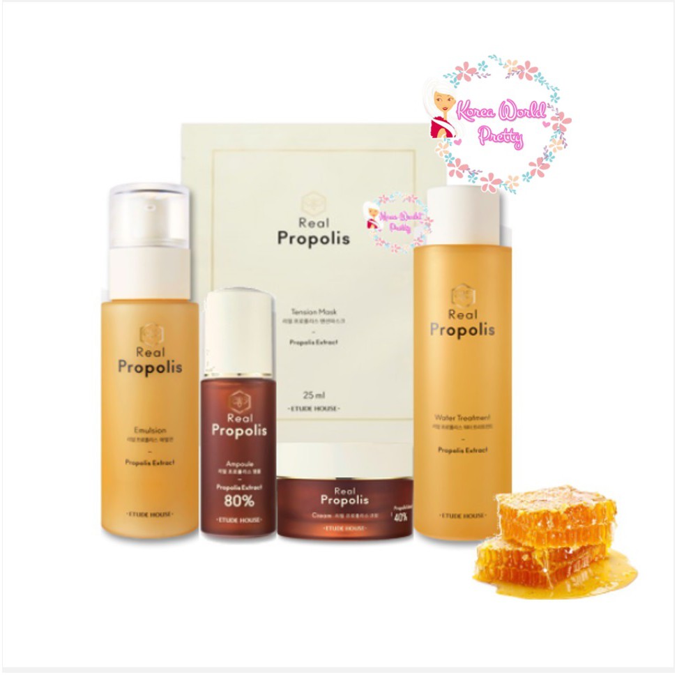 Etude House Real Propolis ผลิตภัณฑ์บำรุงผิวจากสารสกัดโพลิสเข้มข้น ให้ผิวคุณกระชับและแข็งแรงยิ่งขึ้น
