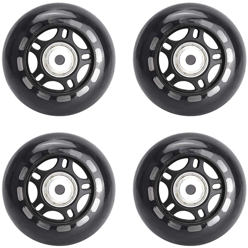 4 Pack Inline Skate Wheels Indoor/Outdoor Roller Blades Replacement