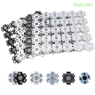 Malcolm แผ่นบอร์ดอลูมิเนียม Leds 1 3 5 W Watt Pcb วงจรระบายความร้อน Led Pcb 2PIN 4PIN 6PIN 8PIN