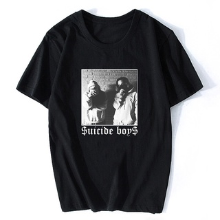 เสื้อยืด พิมพ์ลาย Suicides แฟชั่นฤดูร้อน สําหรับผู้ชายS-5XL