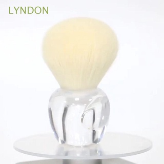 Lyndon แปรงแป้งฝุ่น, แปรงบลัชออน, แปรงแป้ง, แปรงแต่งหน้า, แบบพกพา, เครื่องมือแต่งหน้ามืออาชีพ, เส้นเลือดฝอยนุ่มไม่โผล่หน้า