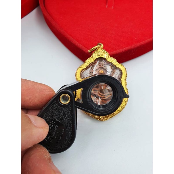 SL044  ZIESS GOLD 12x GERMANY เกรด AAA  บอดี้พลาสติกสีดำล้วน แกนทองเหลือง ยุคเก่า