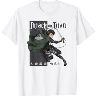 เสื้อยืดผ้าฝ้ายพรีเมี่ยม เสื้อยืด ลายทหาร Attack on Titan Season 4 สําหรับผู้ใหญ่