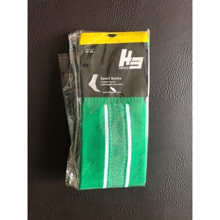 ถุงเท้าฟุตบอลลดราคาพิเศษ H3 รุ่น Sport socks