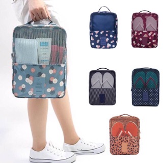 Travel Bag กระเป๋าใส่รองเท้าได้ 3 คู่ กระเป๋าอเนกประสงค์  bag in bag กระเป๋าจัดระเบียบ