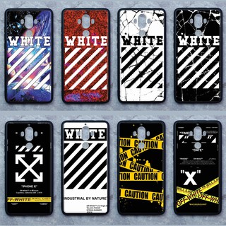 เคส Huawei  Mate 9   ลาย WHITE  ขอบนิ่มหลังแข็ง เคสมือถือ เคสโทรศัพท์ Case