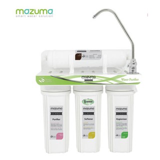 MAZUMA เครื่องกรองน้ำดื่ม 4 ขั้นตอน รุ่น AQ-30PC น้ำสะอาดสามารถดื่มได้ทันที รับประกันสินค้า 1ปี