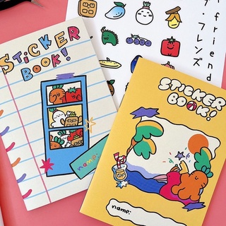 Sticker book สมุดสติกเกอร์ สมุดเก็บสติกเกอร์ by HOUSEBRAND.CARROT