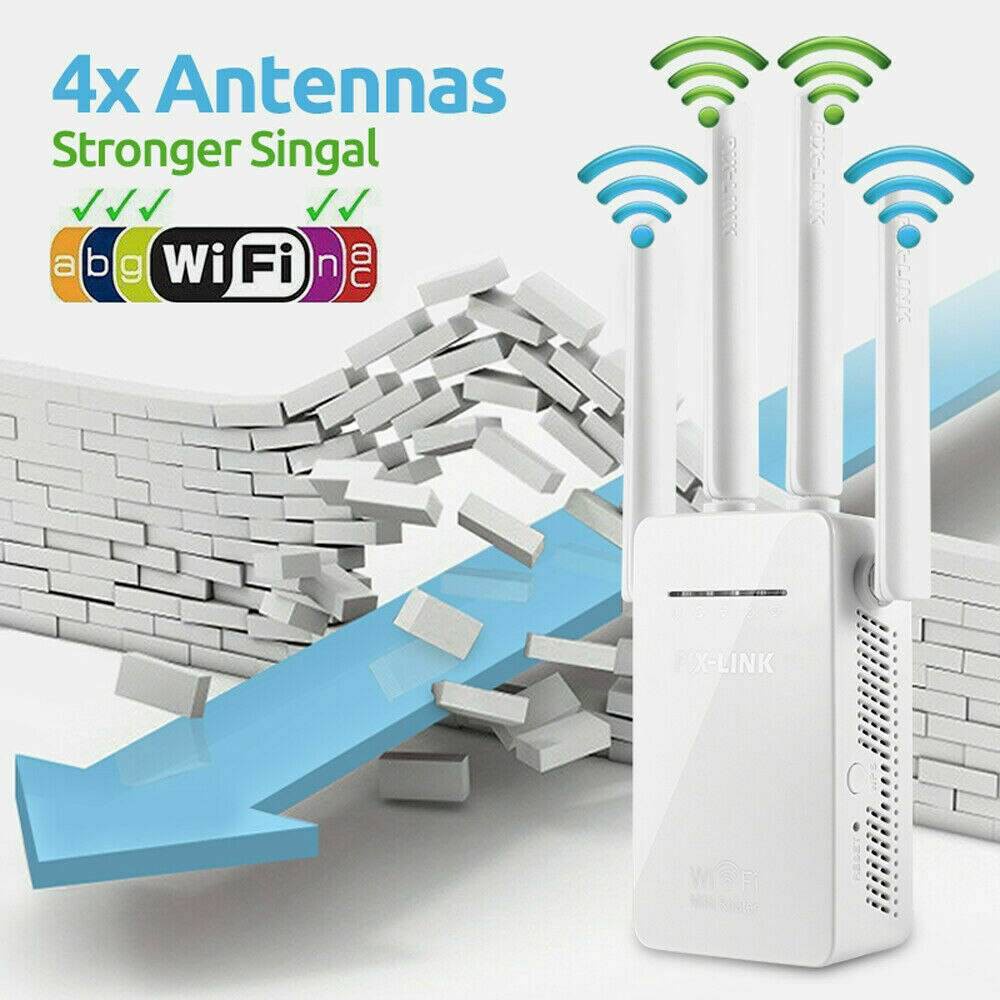 PIX-LINK AC05 1200Mbps Dual Frequency 2.4G 5G Wireless Repeater High ...