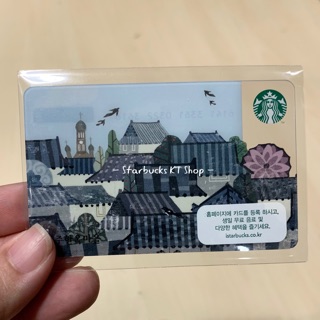 Starbucks city card - Jeonju ( ชอนจู ) การ์ดสตาร์บัคส์ Starbucks korea