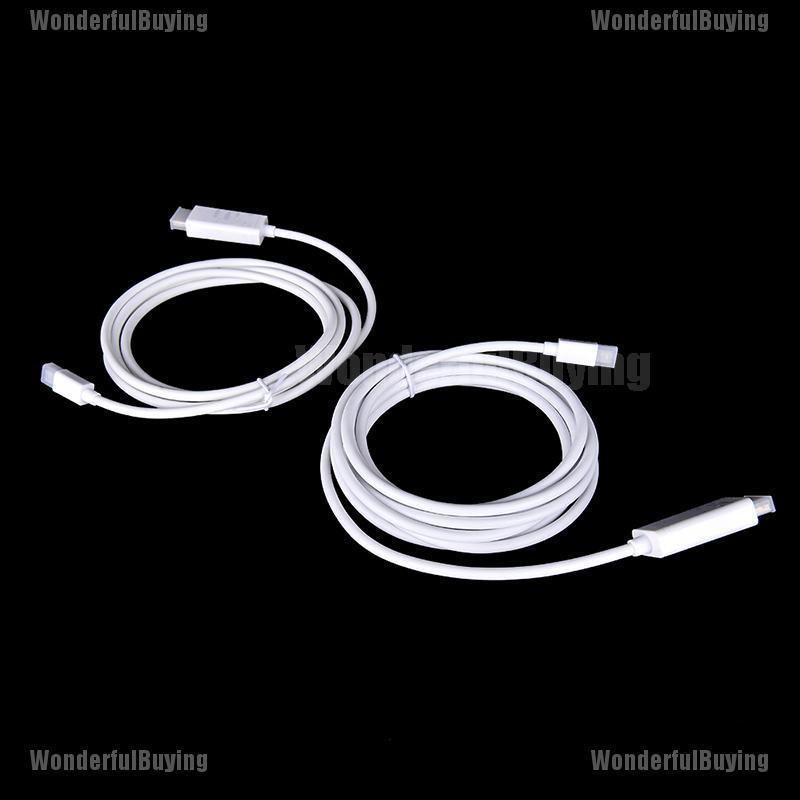 Thunderbolt สายเคเบิลอะแดปเตอร์ DP เป็น HDMI สําหรับ Mac #8