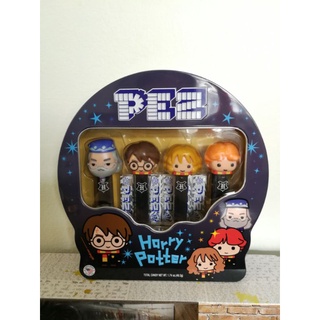 Pez harry potter ลูกอม pez ลาย แฮร์รี่พอตเตอร์ บรรจุกล่องเหล็ก *กล่องมีตำหนิจากการขนส่ง