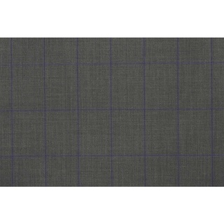 Classic Revolution/4700 Vol#1, Vol#2 Enrico Zenoni Brand Suit Fabrics Windowpane Pattern 4721-3