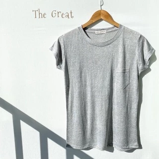 เสื้อยืดคอกลมมีกระเป๋า ผ้าสลาฟ