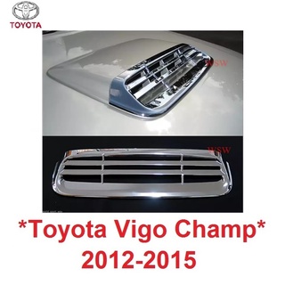 ครอบจมูก TOYOTA  VIGO CHAMP FORTUNER 2012 - 2014 โตโยต้า ฟอร์จูเนอร์ ครอบช่องลม ครอบสคู๊ป ช่องระบายลม วีโก้ แชมป์ ช่องลม