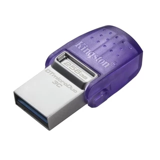 256 GB FLASH DRIVE (แฟลชไดร์ฟ) KINGSTON DATATRAVELER MICRODUO 3C (DTDUO3CG3/256GB)