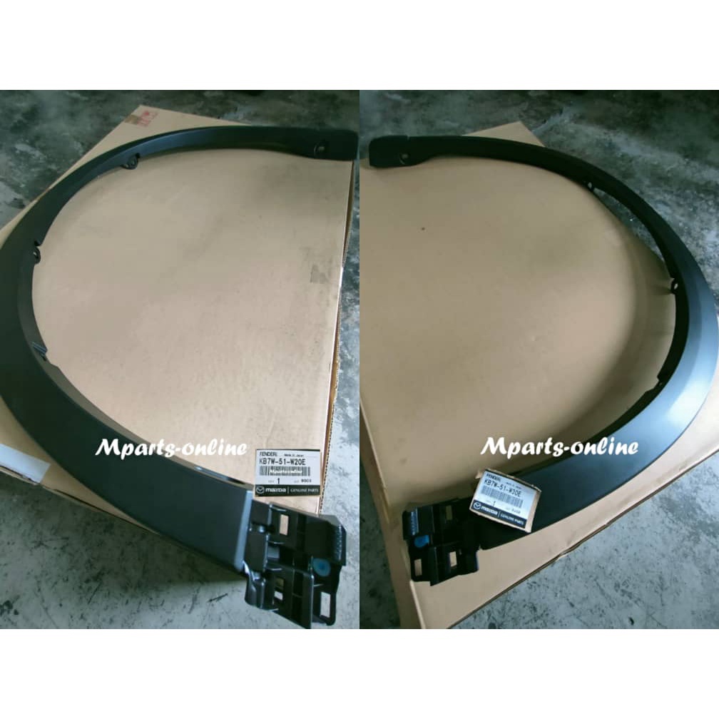 FENDER EXTENSIONER / MUDGUARD PROTECTOR FRONT ( ซ้าย & ขวา )/ MAZDA CX5>KB7W 51 W30E/KB7W 51 W20E