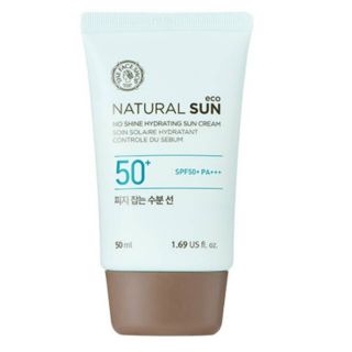 NATURAL SUN ECO NO SHINE HYDRATING SUN CREAM SPF50+ PA+++