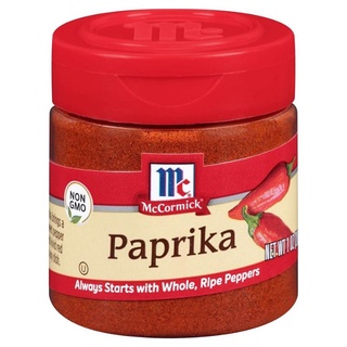 McCormick Paprika 28 g. แม็คคอร์มิค ปาปริก้าป่น 28 กรัม🇺🇸