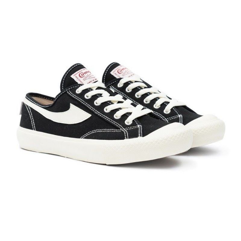 Compass Gazelle Low Black Shoes