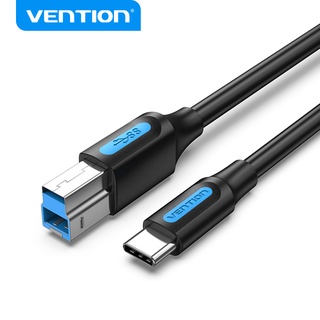 VENTION Usb 3.0 C Male To B Male 2A สายเคเบิ้ลสําหรับฮาร์ดไดรฟ์ Blue-Ray CQV