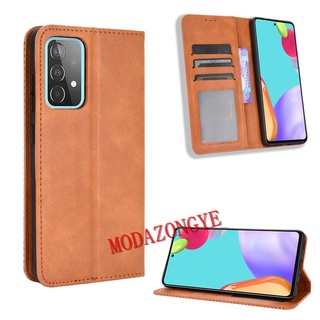 กรณี Samsung Galaxy A52s A52 5G ฝาครอบกรณี Flip Leather Phone Casing Samsung A52s A 52s GalaxyA52s 5G Back Cover