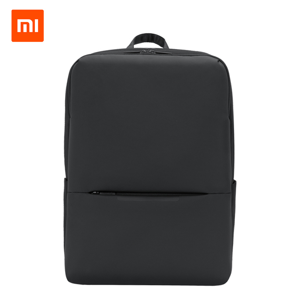 Original Xiaomi Classic Business Backpack 2 Generation 15.6inch Students Laptop Shoulder Bag  Unisex Outdoor Travel r1sk