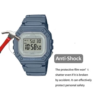 Yifilm ฟิล์มกันรอย PET กันระเบิด สําหรับสมาร์ทวอทช์ Casio Watch W-218h F-108 AE1200 1000 1300 3 ชิ้น