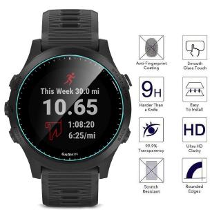 9 h ฟิล์มกระจกนิรภัยกันรอยสําหรับ garmin forerunner 945 3 ชิ้น