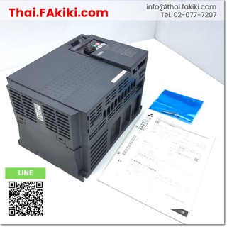 พร้อมส่ง,(B)Unused*, FR-E740-5.5K Inverter ,อินเวอร์เตอร์ สเปค 3PH AC400V ,MITSUBISHI (66-004-523)