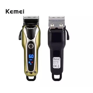 Kemei KM-1990 #แบตเตอเลี่ยนตัดผม ปัตตาเลี่ยนตัดผม แบตเตอเลี่ยนตัดผมไร้สาย ตัดผมชาย แกะลาย##