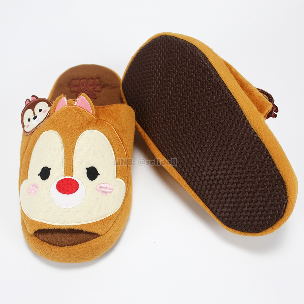 รองเท้าใส่ในบ้าน เดล ลิขสิทธิ์แท้ / Dale Tsum Tsum Chip 'n Dale ดิสนีย์ Disney