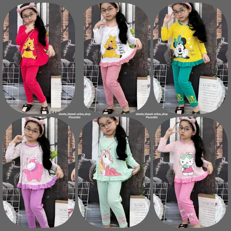 (1Y-7y) GIRLS PYJAMAS/GIRLS SLEEPWEAR